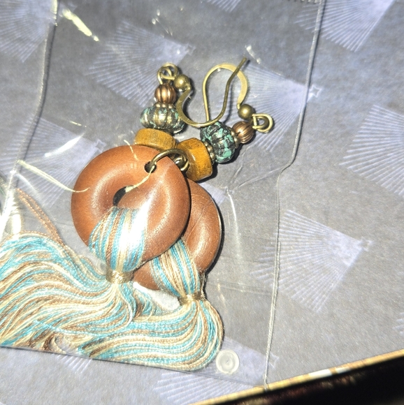 Colorful Earring Set with Turquoise Accents - Picture 6 of 7